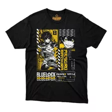 Playera Blue Lock Meguru Bachira Poster Anime Futball Isagi