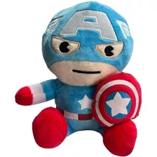 Peluche Avengers Capitán America Con Escudo