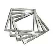 3 Quadros De Aluminio 50x60 P/ Tela Silk Screen E Serigrafia