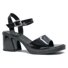 Sandalias Zapatos Mujer Elegante Taco Bajo Fiesta Outfit