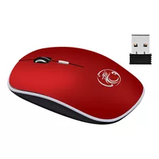 Mouse G1600 Imice Inalámbrico Colores Óptico Tacc Color Rojo