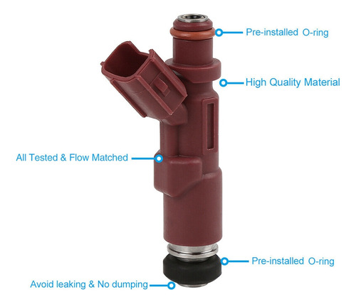 Inyector De Combustible De Coche De 4 Piezas Para Avanza F60 Foto 8