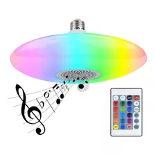 Foco Parlante Led Multicolor Rgb Bluetooth 