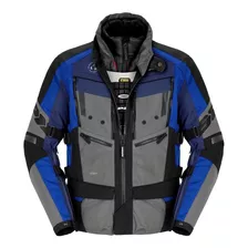 Chamarra Para Moto Turismo Spidi 4 Season Evo H2out Azul