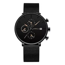 Relojes Crrju Ultra Thin Quartz Para Caballero