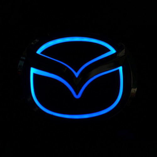 Luz Led De Con Logotipo De Coche 5d Para Mazda De 10,1x8,2cm Foto 7