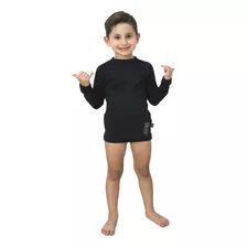 Camisa Blusa Infantil Térmica Proteção Uv50+ Tam 2 Ao 16