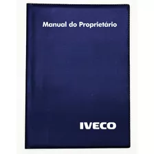 Capa Porta Manual Proprietário Em Pvc Iveco Universal