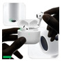 Fone Ouvido Bluetooth 5.4 Sem Fio Estojo De Carregamento Anti Ruido A Prova Dagua Compatível Com Ios Samsung Galaxy Android Tws Wireless Air Premium Microfone Touch Marca Pro Phone See Branco