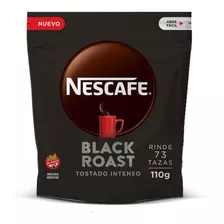 Cafe Nescafe Black Roast Instantaneo 110g Sin Azucar- Sin Tacc