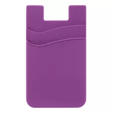 Porta Cartão Para Celular Universal Adesivo Silicone Color