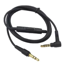 Cabo Compatível C/ Fones Audio-technica Ath Msr7 Ar3bt Ar5bt