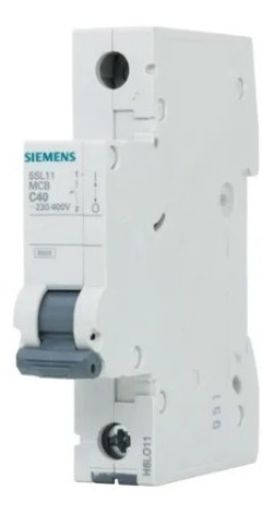 Dois Disjuntor Siemens 5sl1140-7mb
