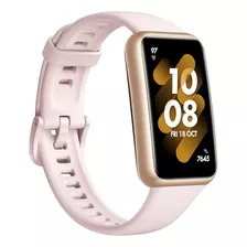 Huawei Band 7 1.47 Caja De Polímero Gold, Malla Nebula Pink De Silicona