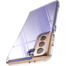 Funda Antiimpacto Ringke Fusion Para Samsung Galaxy S21 Plus, Diseño Transparente En Color, Nombre Anti Impact