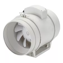 Exaustor Ventilador Axial Em Linha 200 Mm Turbo Exl Ventisol