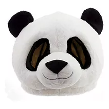 Disfraz De Oso Panda De Felpa Mascara De Animal Cabeza De M