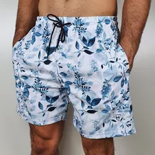 Kit 3 Shorts Mauricinho Bermuda Praia Moda Cordão Masculina