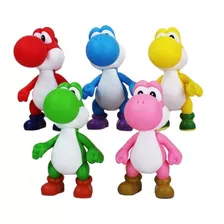 Figura Yoshi Original Nuevo Nintendo Mario Bros Colores