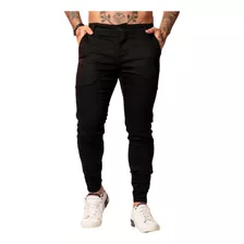 Calça Masculina Bolso Embutido Alfaiataria Elastano Premium