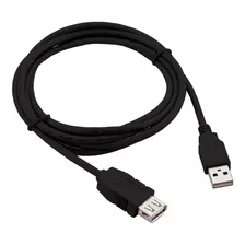 Cabo Extensor Usb Com Filtro 2 Metros Extensão Hub Usb 2.0