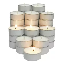 Kit 30 Velas Decorativas Rechaud P/ Festa Casamento Piscina