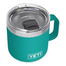 Yeti Rambler Taza 14oz Aislada Al Vacío Acero Inox Cafe T