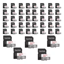 Kit 45 Cartões De Memória 32gb Microsd Ultra Sandisk Orig.