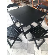 Vendo 20 Jogos De Mesa Dobráveis Com 4 Cadeiras $ 400,00