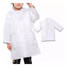 Bata Larga Uniforme Médico Batas Para Laboratorio Niña Niño 