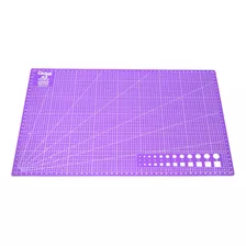 Tabla Plancha De Corte A3 Pvc 3 Capas 45x30cm Color Violeta