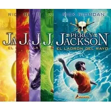 Percy Jackson Y Los Dioses - Saga De 5 Libros Rick Riorda