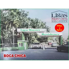 Proyecto De Aptos, Villas Y Solares En Boca Chica, Ligas Mayores Residence, A 5 Minutos De La Playa