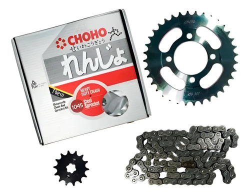 Kit De Arrastre Auteco Victory One Advance Reforzado Choho Plateado