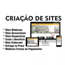 Criação De Sites / Landing Pages Para Empresas