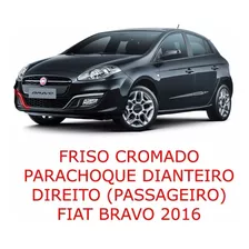 Friso Cromado Parachoque Passageiro Dianteiro Bravo Original