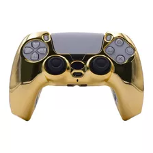 Case Para Mando Ps5 Dualsense Protector Rígido Oro Dorado