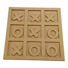 Juego De Mesa Gato Infantil 20x20 Cm Mdf 10 Pzas