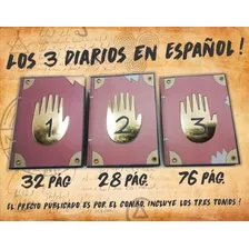 Diarios Gravity Falls Libros 1, 2 Y 3 En Español 