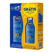 Kit Protetor Solar Protect & Hidrata Sun Nivea Fps30 200ml