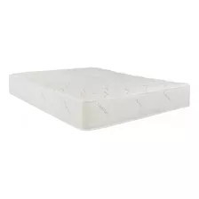 Colchón Queen De Resortes Divino Crystal Blanco - 158cm X 198cm X 30cm