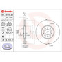 Disco De Freno / Vw Jetta Glx Vr6 2001 Delantero Ventilado