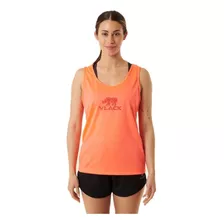 Musculosa Deportiva Vlack Mujer Cumin Coral Fluo 