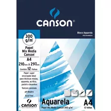 Bloco A4 Aquarela Canson 300g