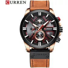 Reloj Curren Para Hombre, Cronógrafo Deportivo Con Pulsera 