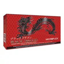 Microflex Black Dragon Bd-100l - Guantes De Ltex Desechables