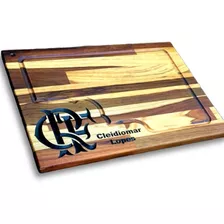 Tábua De Churrasco Flamengo Básica - Jumbo 33x60