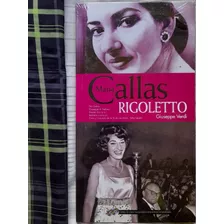 Cd Doble + Libro Maria Callas Rigoletto Nuevo Y Sellado