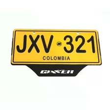 Porta Placas Gixxer 150 -250 Lujos Motos Porta Placas Gixxer