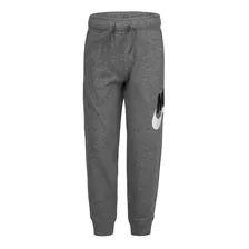 Pantalon Puño Nike Kids Club Hbr French Terry Pant Gris Niño